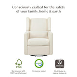 Babyletto Kiwi Recliner and Swivel Glider
