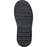 Kids Norte Leather Lace-Up Shoes, Black