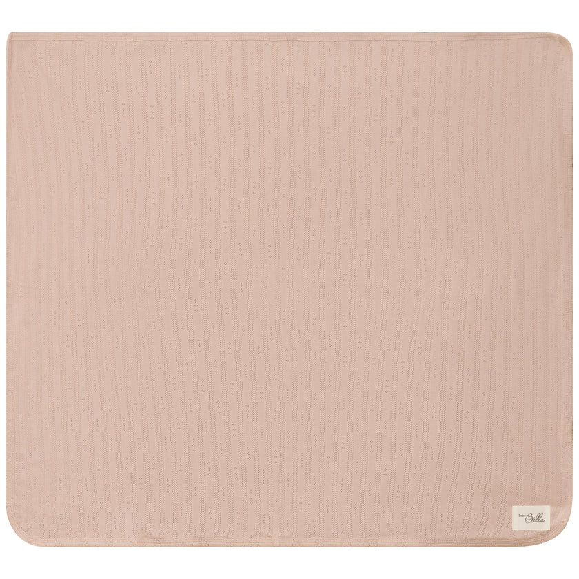 Pointelle Ribbed Blanket