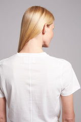LARA CREW T-SHIRT | WHITE