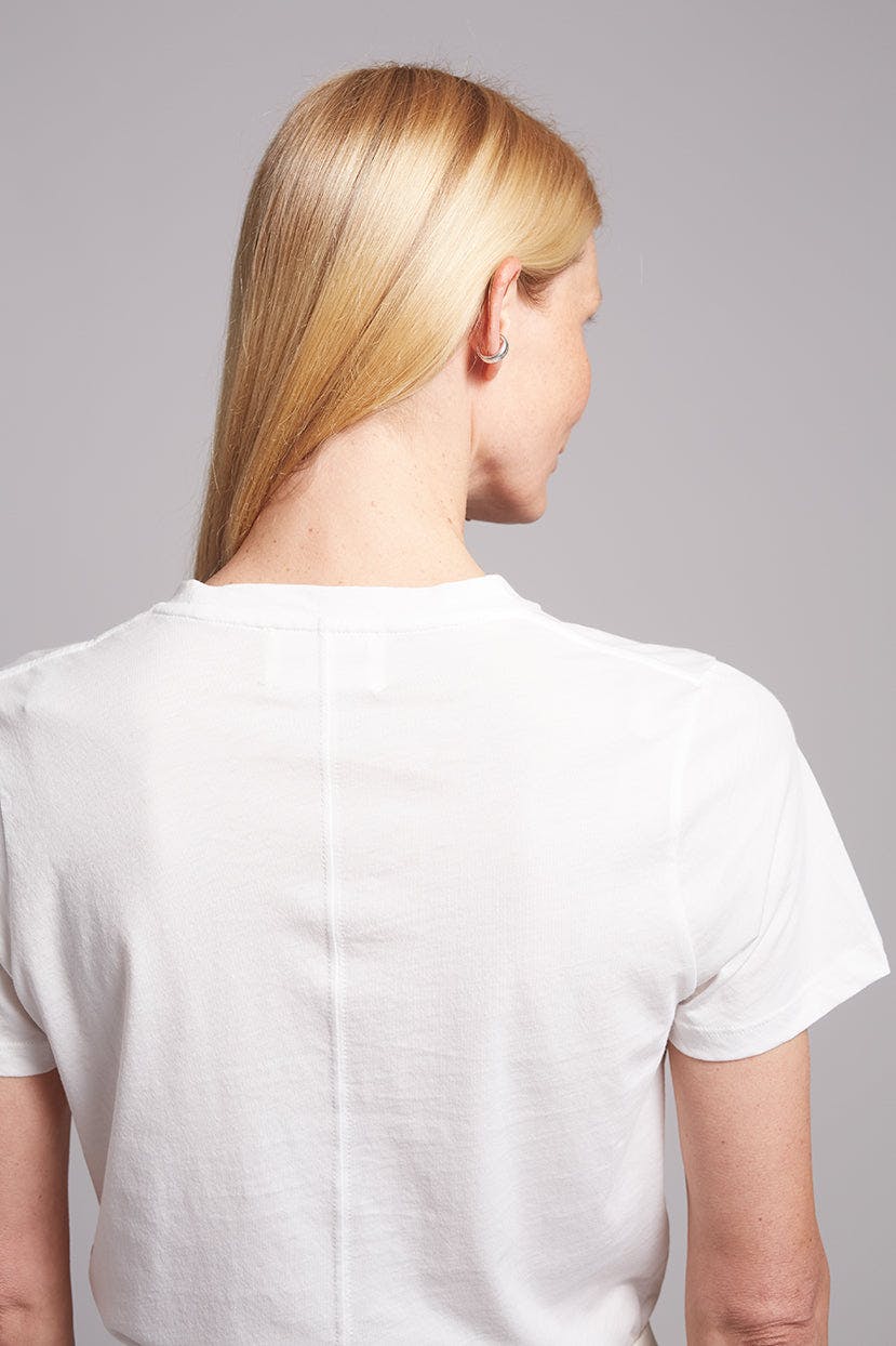 LARA CREW T-SHIRT | WHITE