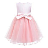 Blush Felice Tulle Bow Dress