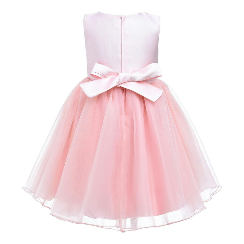 Blush Felice Tulle Bow Dress