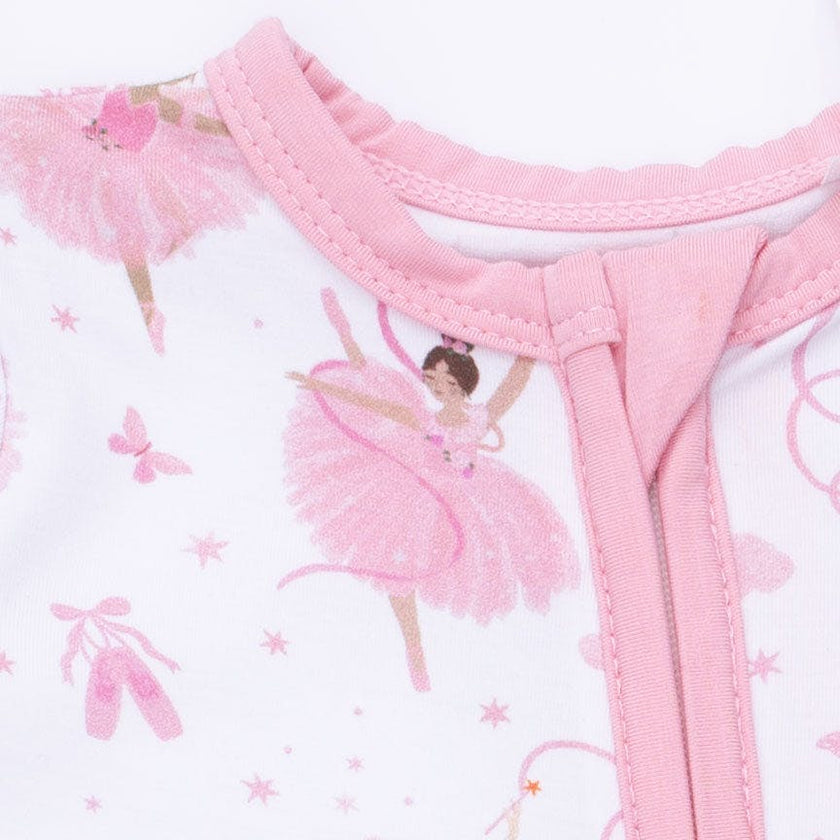 Ribbon Ballerinas - Convertible Romper