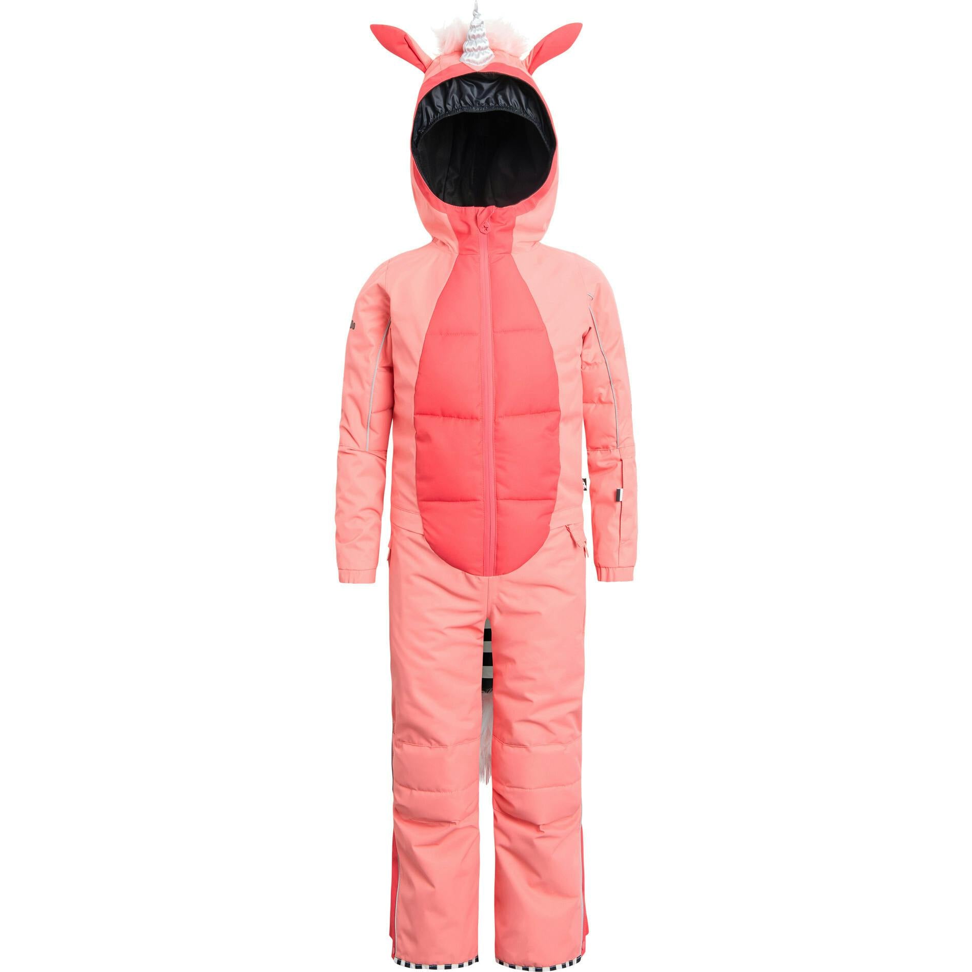 Unidoo Silver Snowsuit, Pink