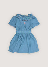 Menta Dress Light Blue Chambre