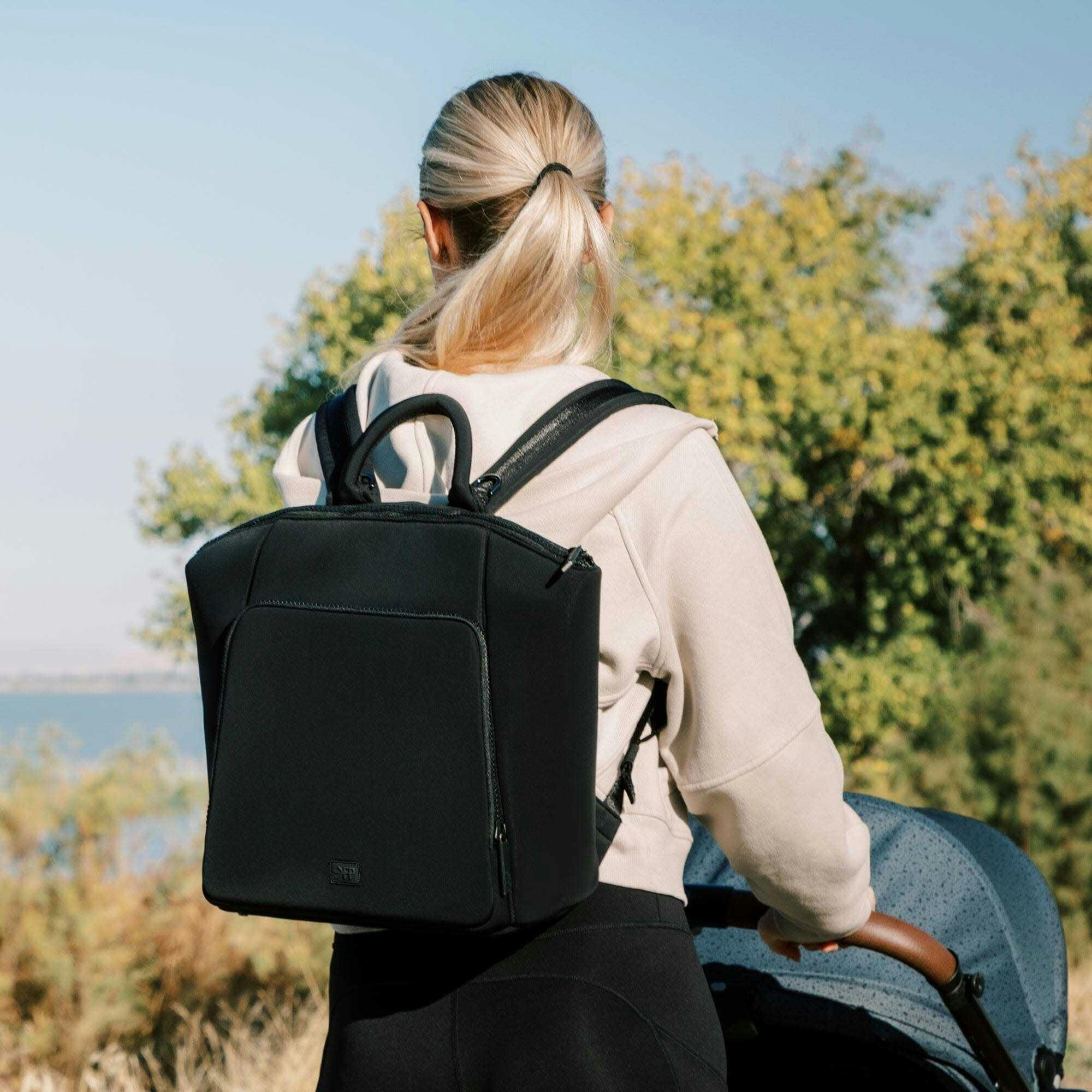 Ebony Seoul Diaper Bag II