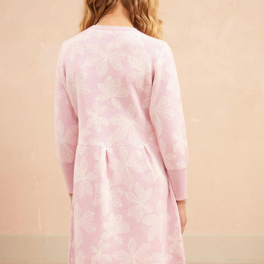 Chestnut Leaves Dress | Bubble Gum
