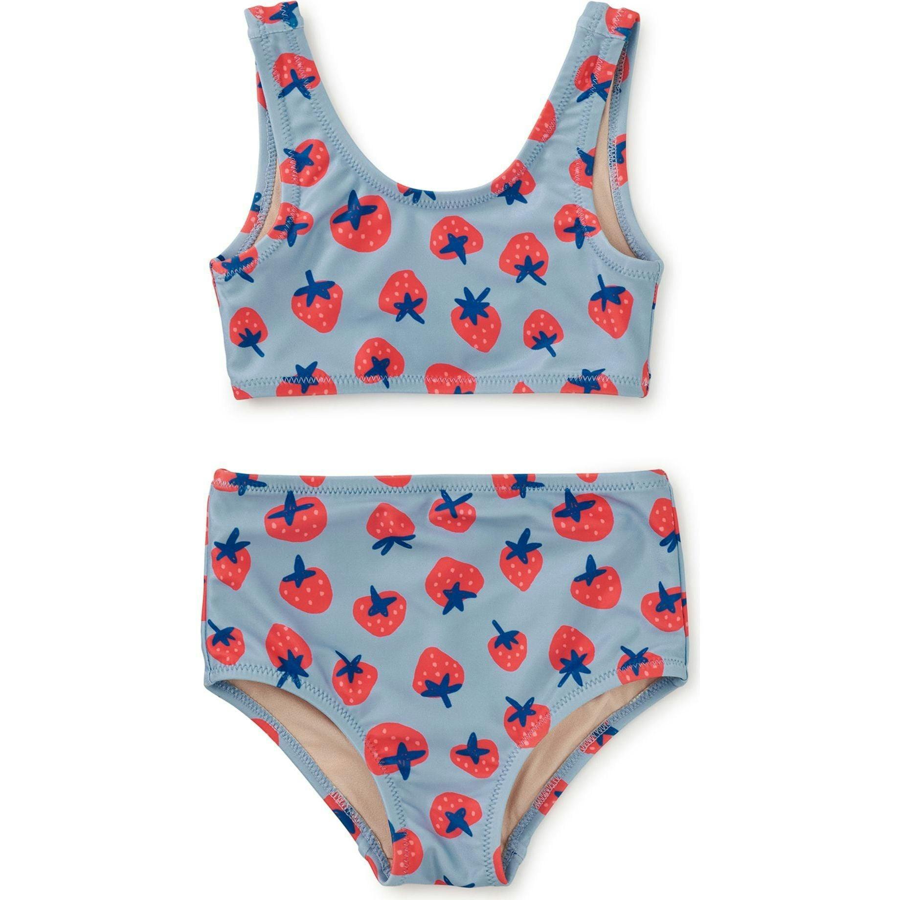 Two-Piece Swimsuit Set, Blue