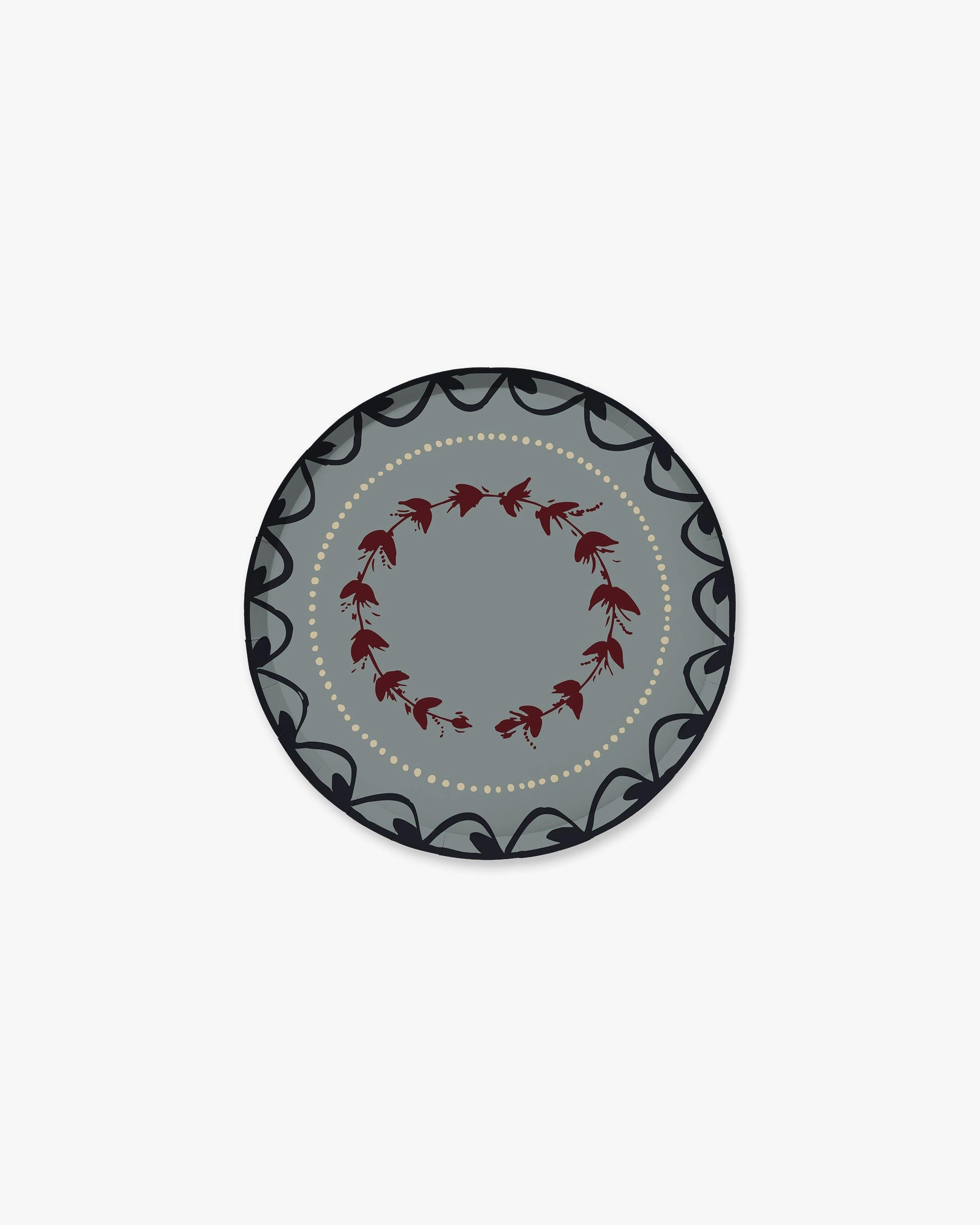 Fête Hors d'Oeuvres Plate Set - Dusty Blue