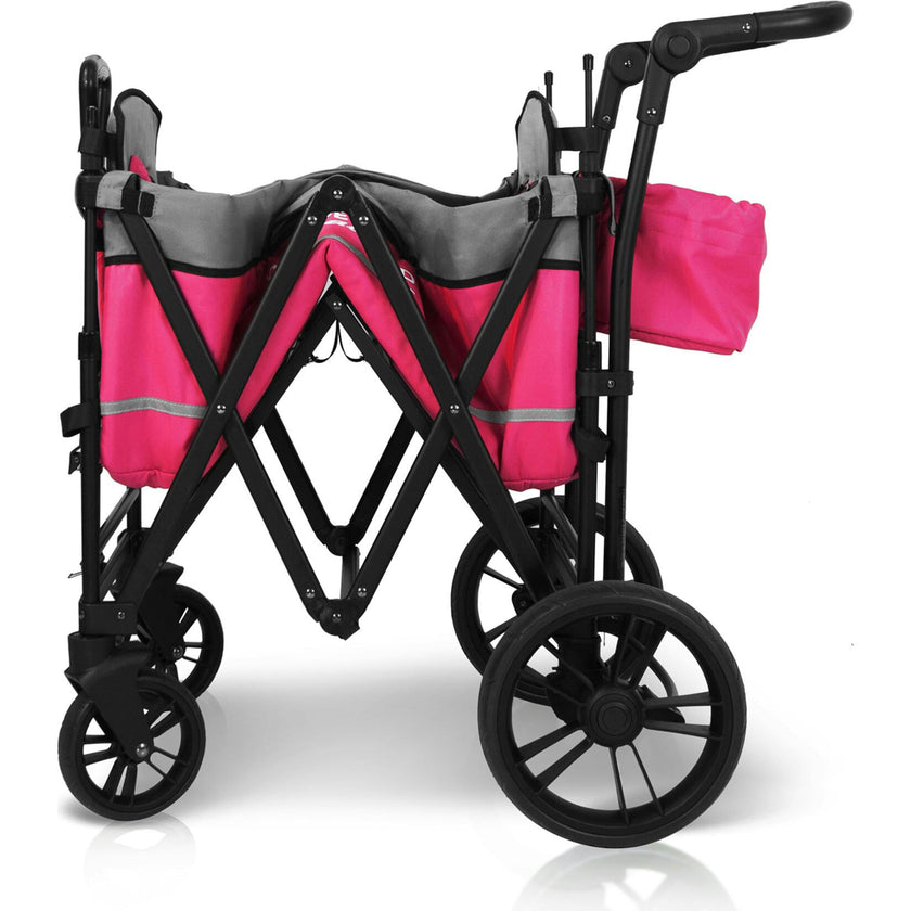 Pull & Push Double Stroller Wagon 2 Seater