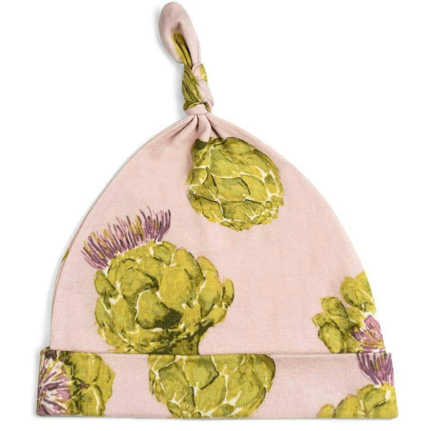 Artichoke Organic Cotton Knotted Beanie Hat