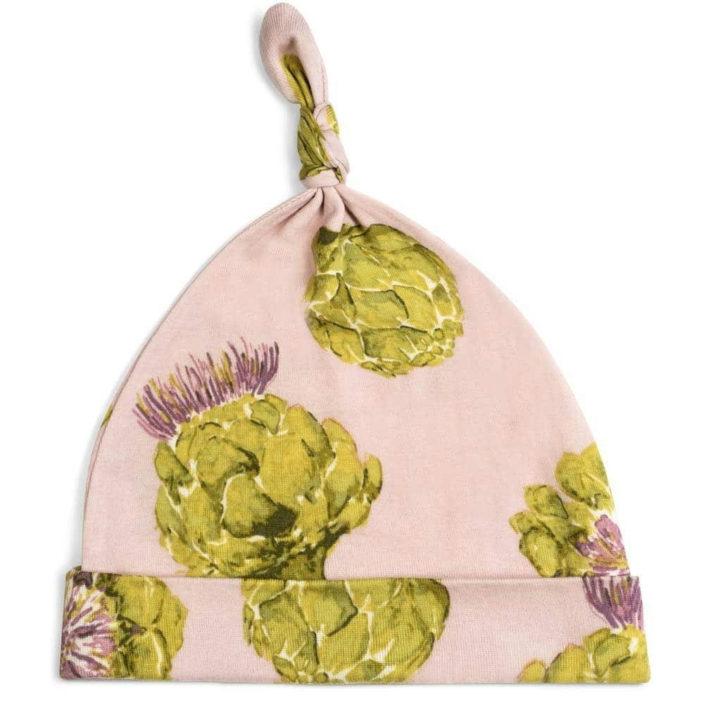 Artichoke Organic Cotton Knotted Beanie Hat