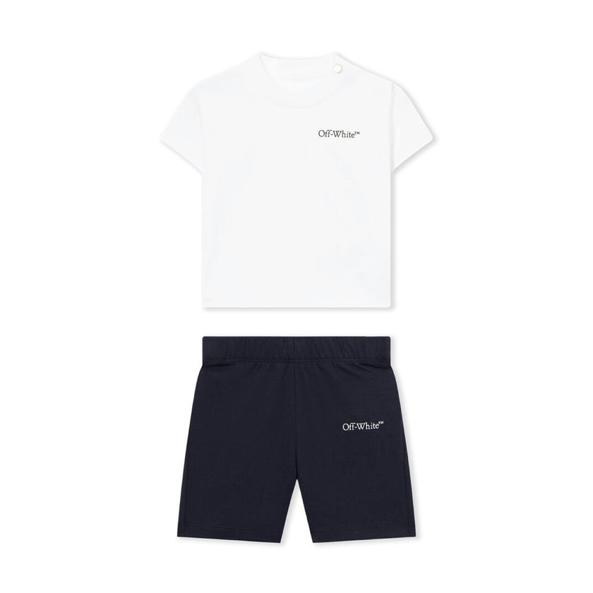White Arrow Acrylic Jersey Set