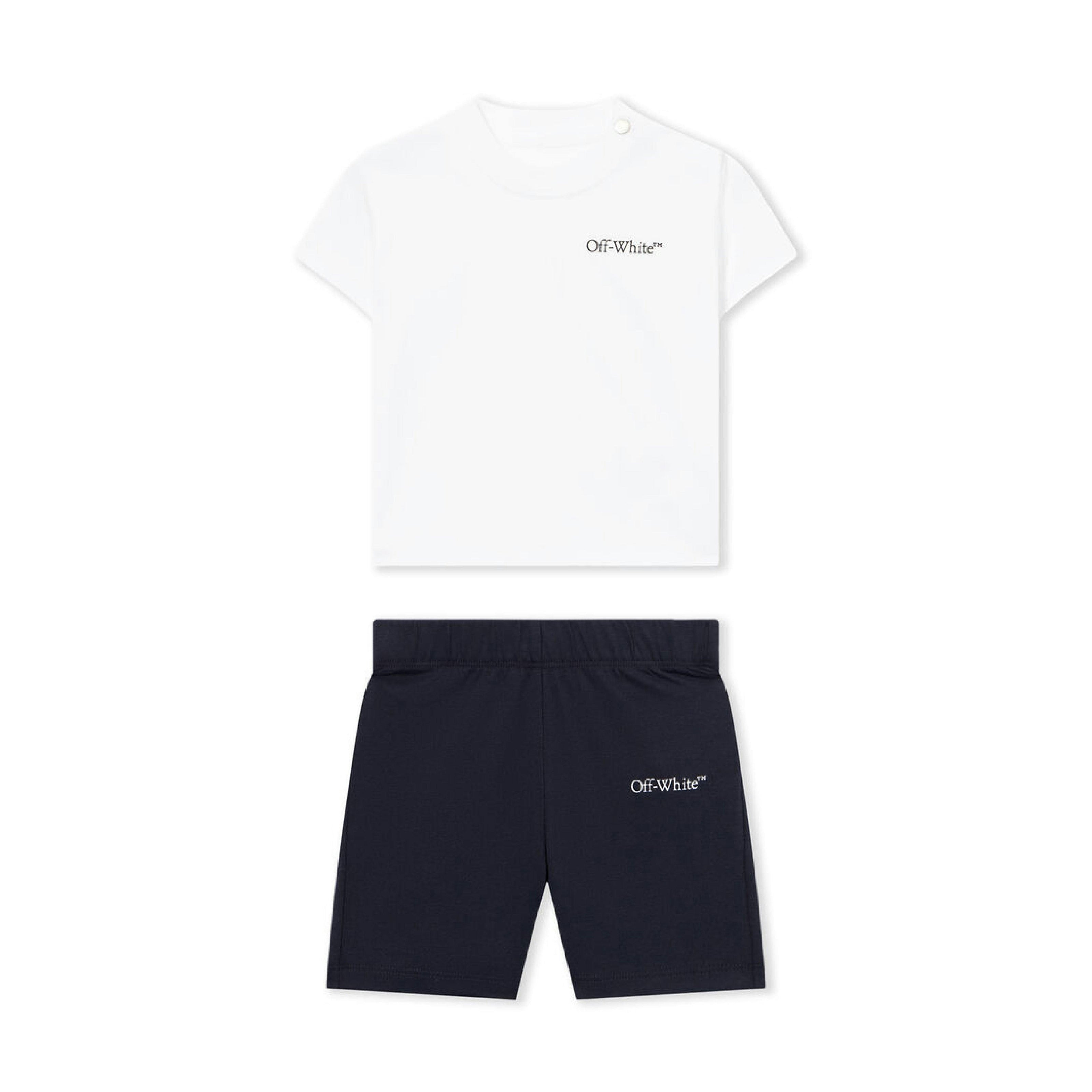 White Arrow Acrylic Jersey Set