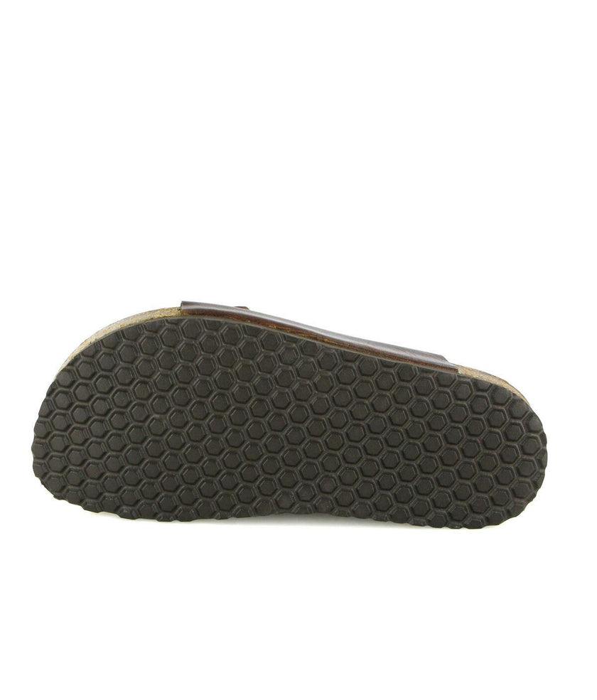 Smooth Leather Two Velcro Sandal, White