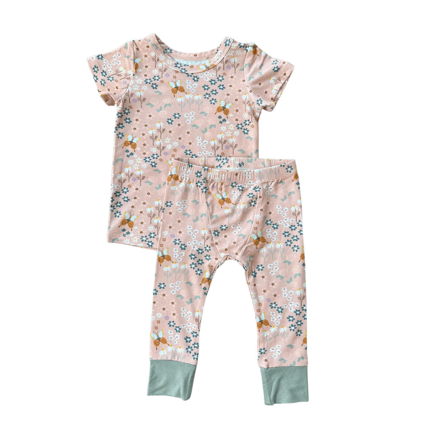 Short Sleeve Lounge Set Garden