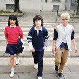 Navy Oversized Polo Shirt