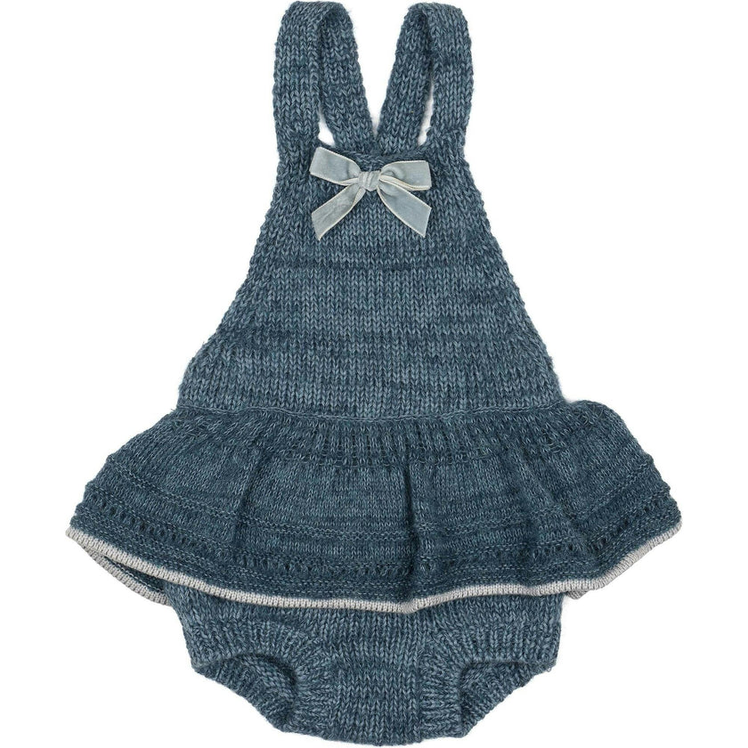 Velvet Bow Romper