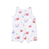 Crayon Crabs - Sleeveless Shortie Romper