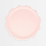 Pink Decorative Edge Compostable Side Plates