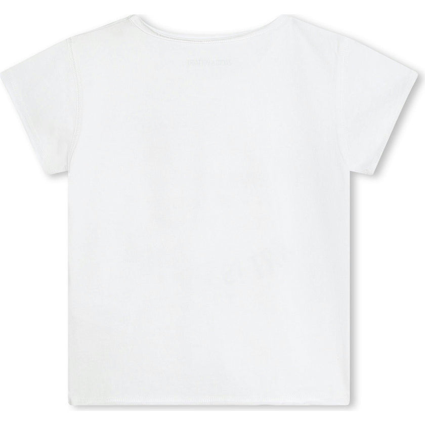 ZADIG & VOLTAIRE Ombre Logo Organic Cotton T-shirt
