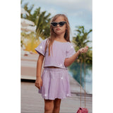 Taylor Crystal 2-Piece Top & Skirt Set
