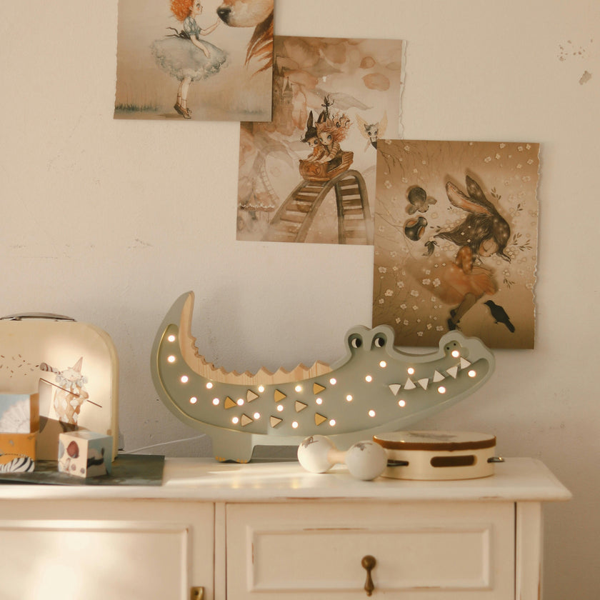 Little Lights Crocodile Lamp