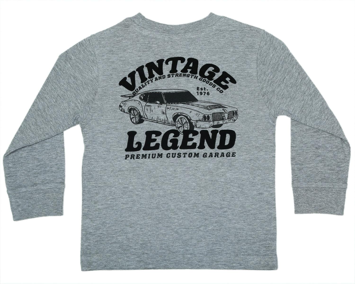 Kids Long Sleeve Shirt - Racing Legend