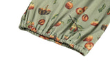 Apple Orchard Organic Cotton Newborn Gown & Hat Set