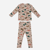 Hand-Drawn Cars PJ Set