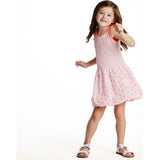 Girls Bubble Dress | Watermelon Rainbow Print