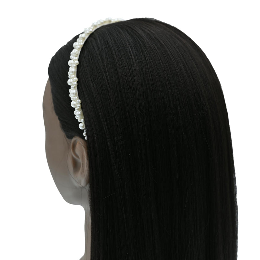 Multi-Styled Mini Pearl Headband
