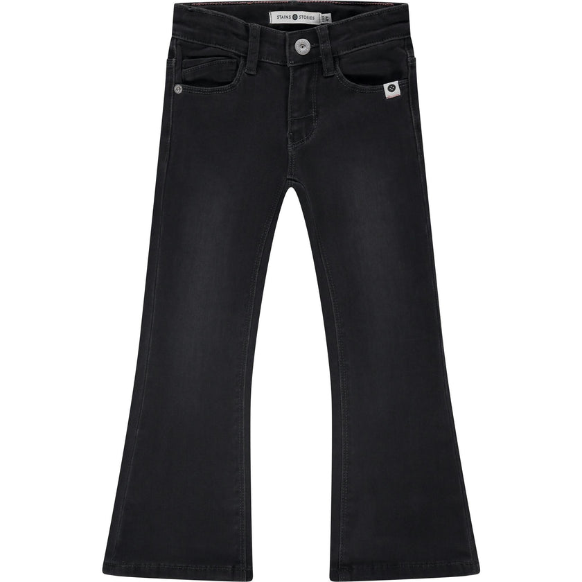 Flared Denim Jeans
