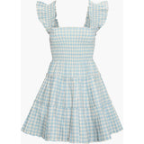 The Charlotte Nap Dress - Blue/Red Gingham