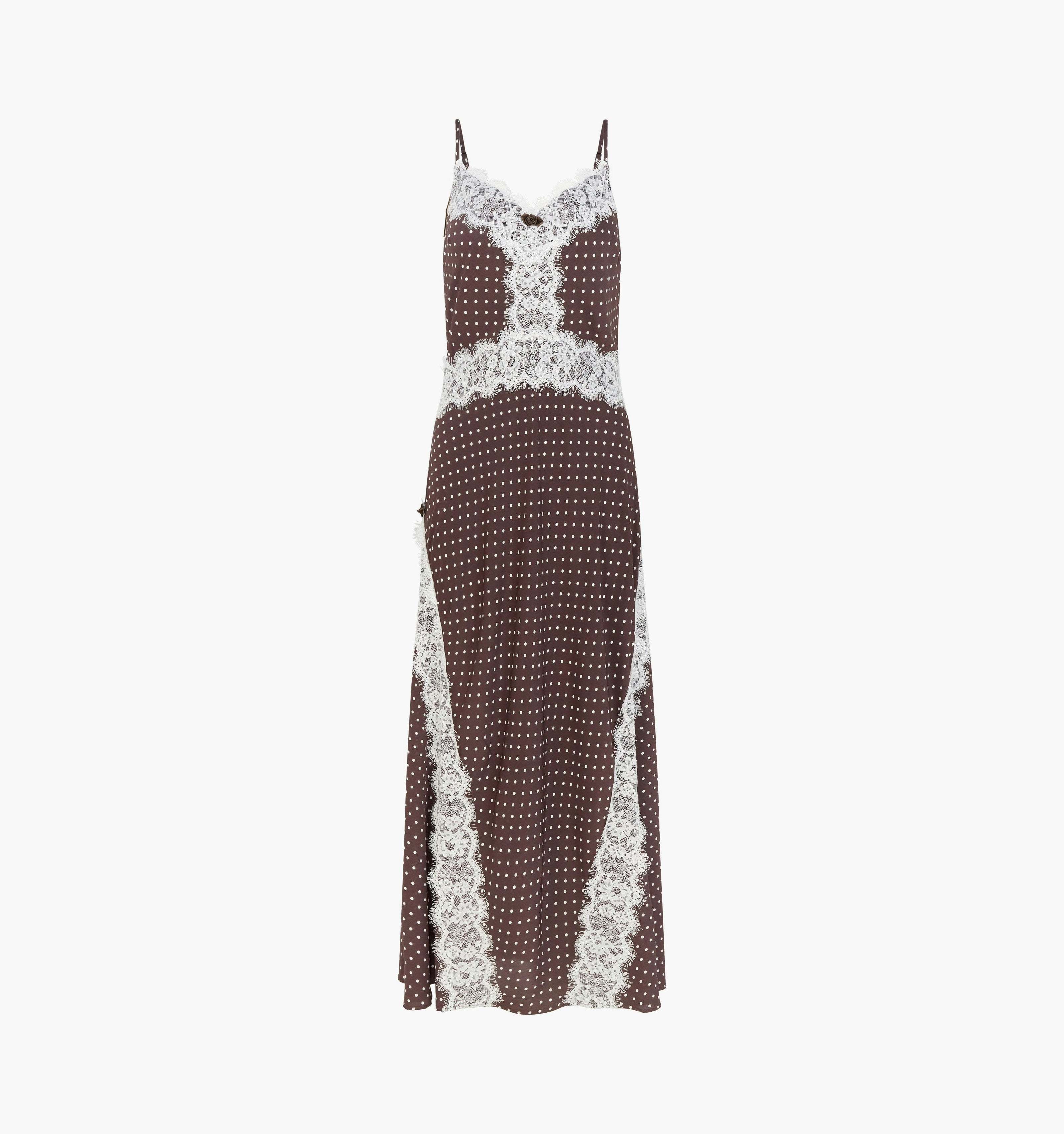 The Francesca Dress - Duke Dot Chocolate