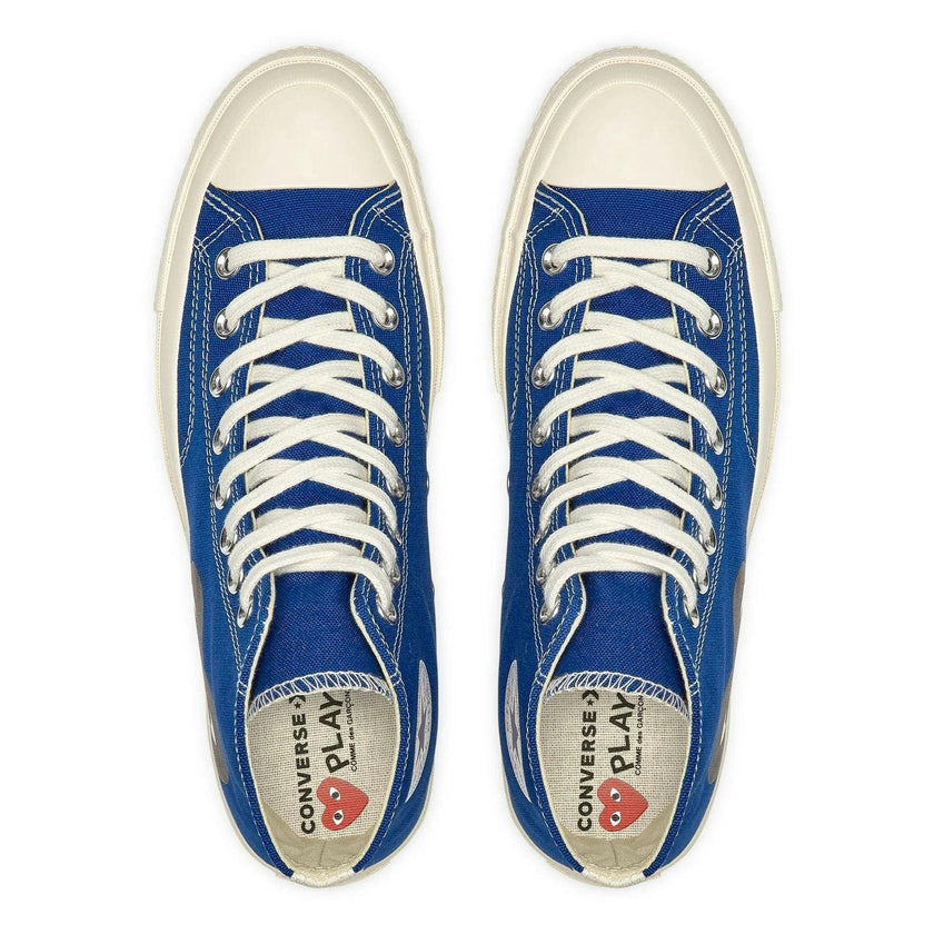 Dark Blue High Top Sneakers