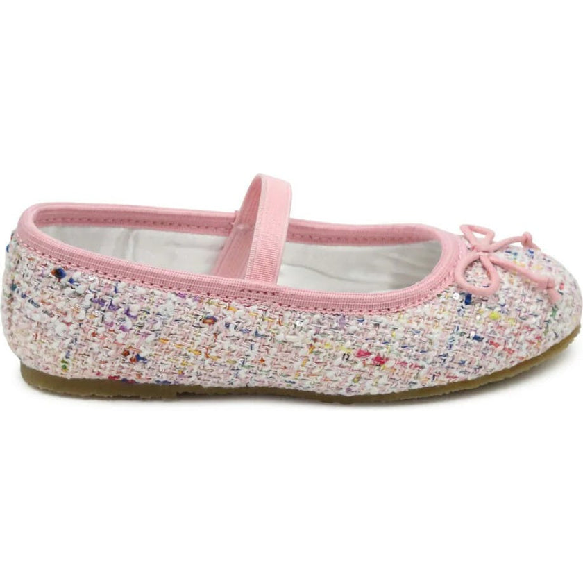 Sabrina Tweed Flat