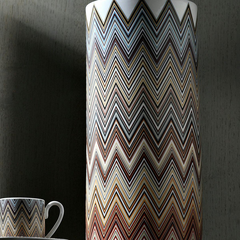 High Vase Zig Zag  Jarris 148 Diam. 6.3"