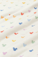 Polo Bodysuit Dress in Pastel Mickey Mouse