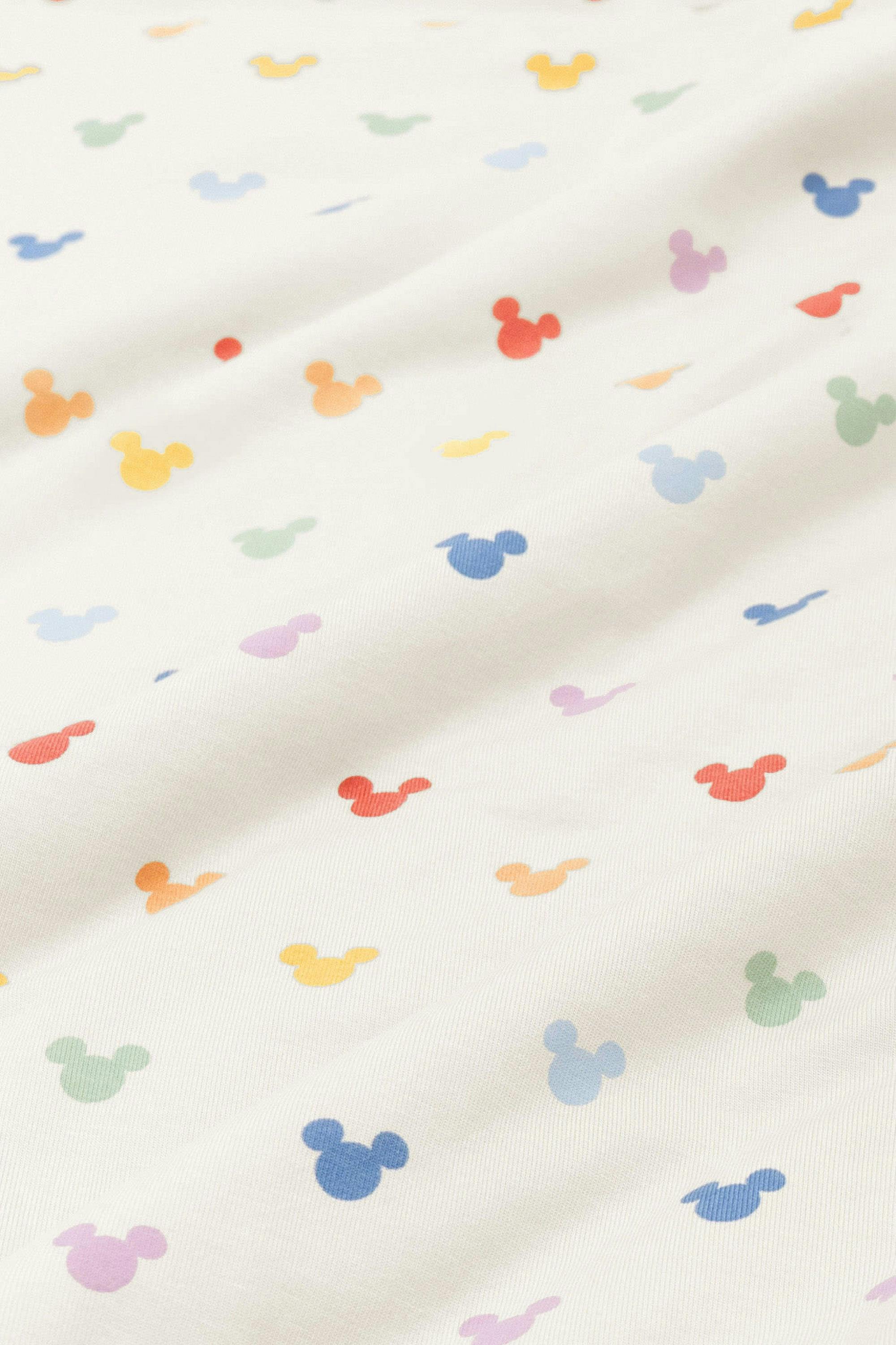 Polo Bodysuit Dress in Pastel Mickey Mouse
