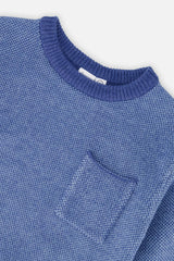 Knit Sweater Blue