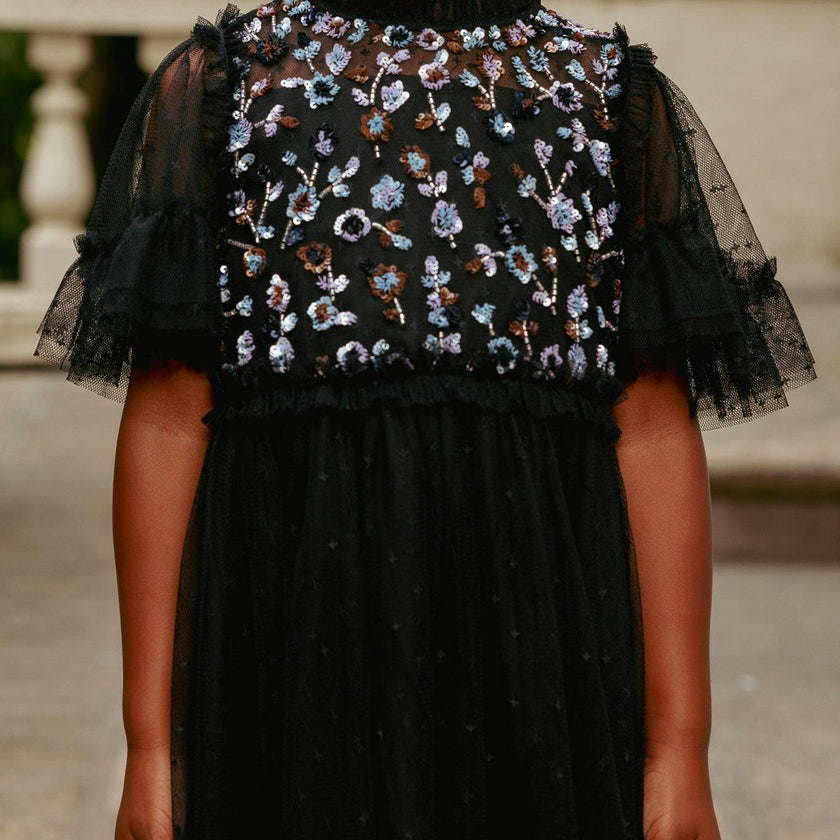 Mini Louisa Dress in Black