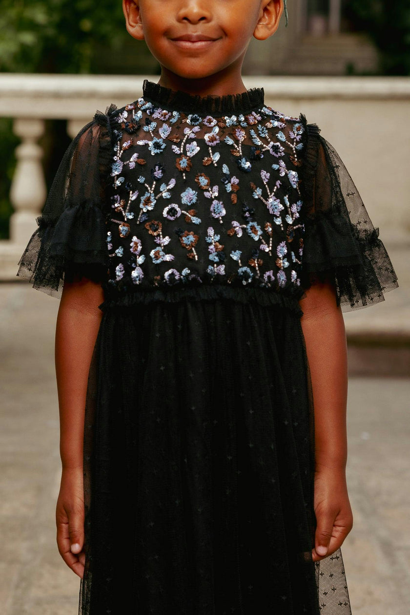 Mini Louisa Dress in Black