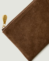 St. Barths Medium Tote Suede | Teak