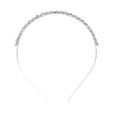 Silver Crystal Headband