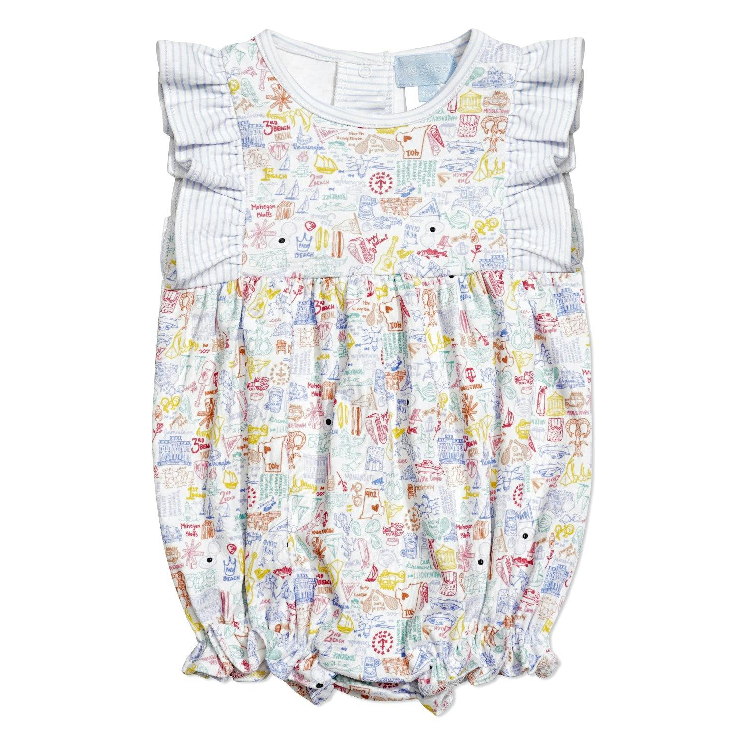 Rhode Island Ruffle Baby Bubble