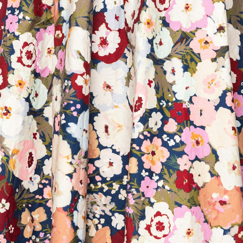Sophia Dress in Midnight Garden