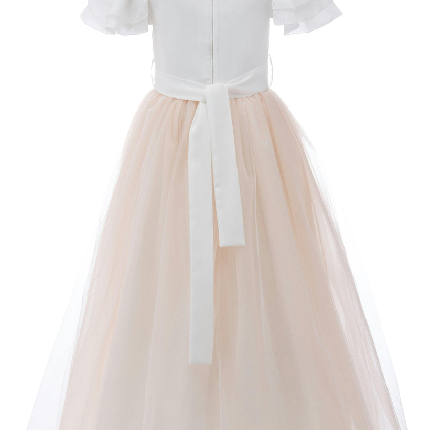 White Almeria Teacup Gown