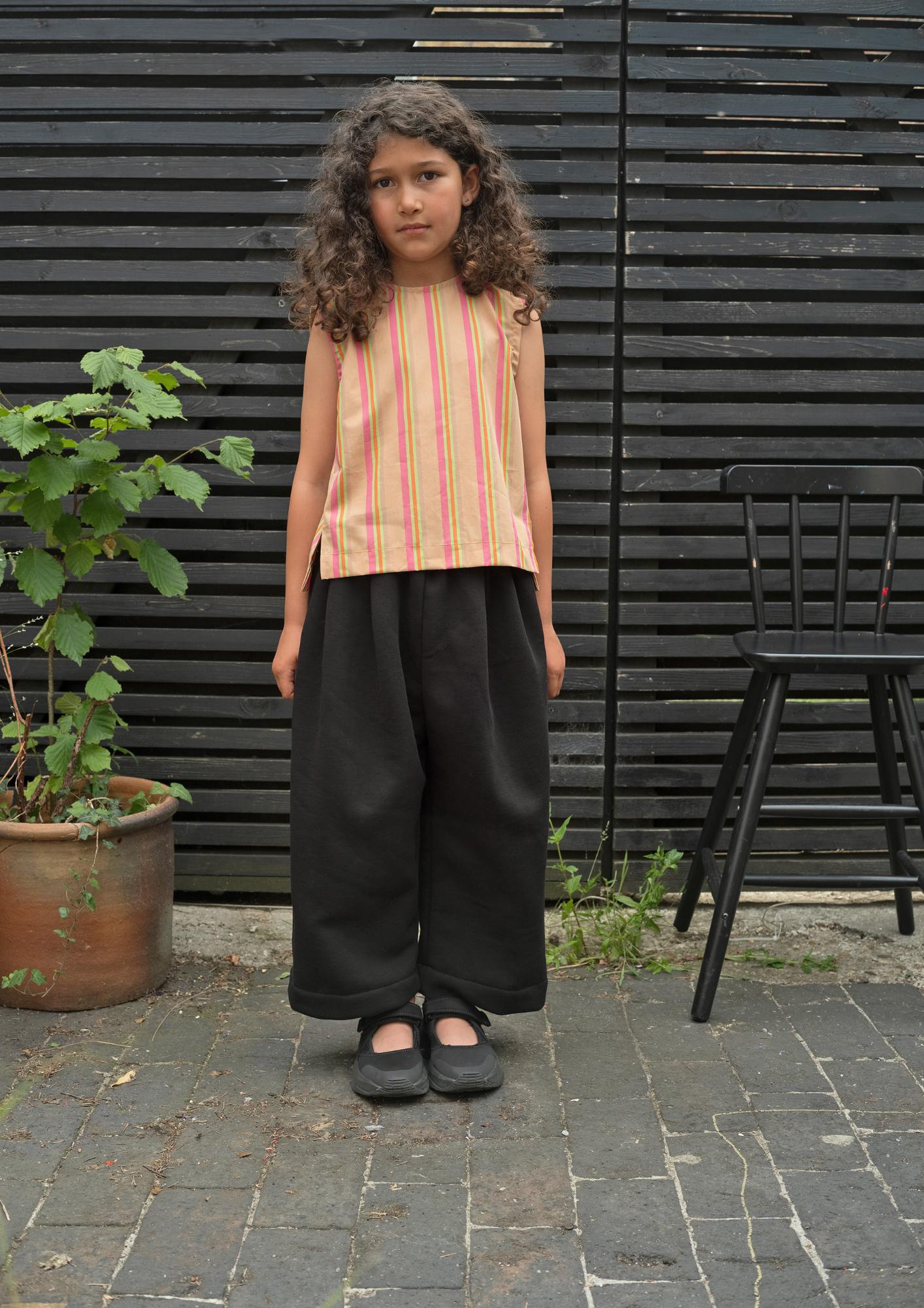 Cass Organic Cotton Stripe Vest